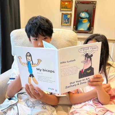 Hardcover Kids' Art Book